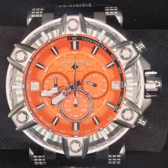 Chase Durer Men's Watch - 52mm, Black, Steel (CDW-0135) - Picture 2 of 8